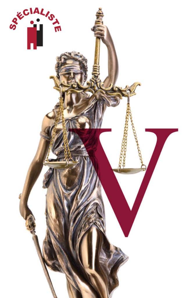 Thémis, symbole de la justice et logo d'avocat spécialiste en dommage corporel